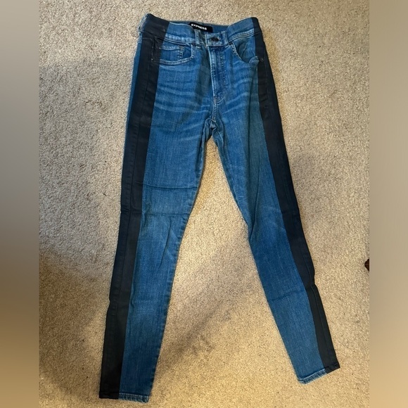 Express Denim - EXPRESS Ankle Legging High Rise Jeans size 4R